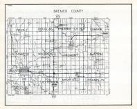 Bremer County Map, Iowa State Atlas 1930c